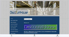 Desktop Screenshot of discounthouse.co.uk